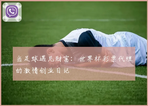 当足球遇见财富：世界杯彩票代理的激情创业日记